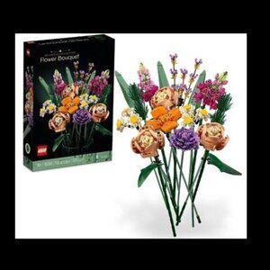 LEGO® Botanical Collection Flower Bouquet, First Artificial Bouquet Set 10280